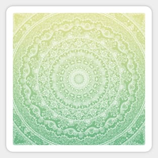 Floral dreams mandala spring Sticker